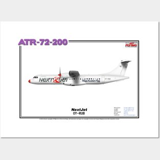 Avions de Transport Régional 72-200 - NextJet (Art Print) Posters and Art